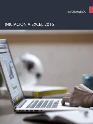 cover image of Iniciación a excel 2016